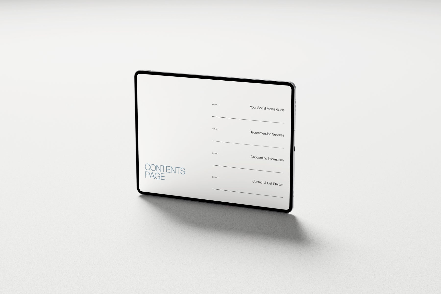 social media proposal template for smm social media marketing managers - customise in canva