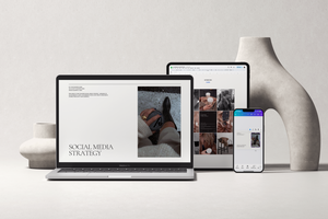 Social Media Canva Templates and Google Sheets Content Calendar Planner for Social Media Managers