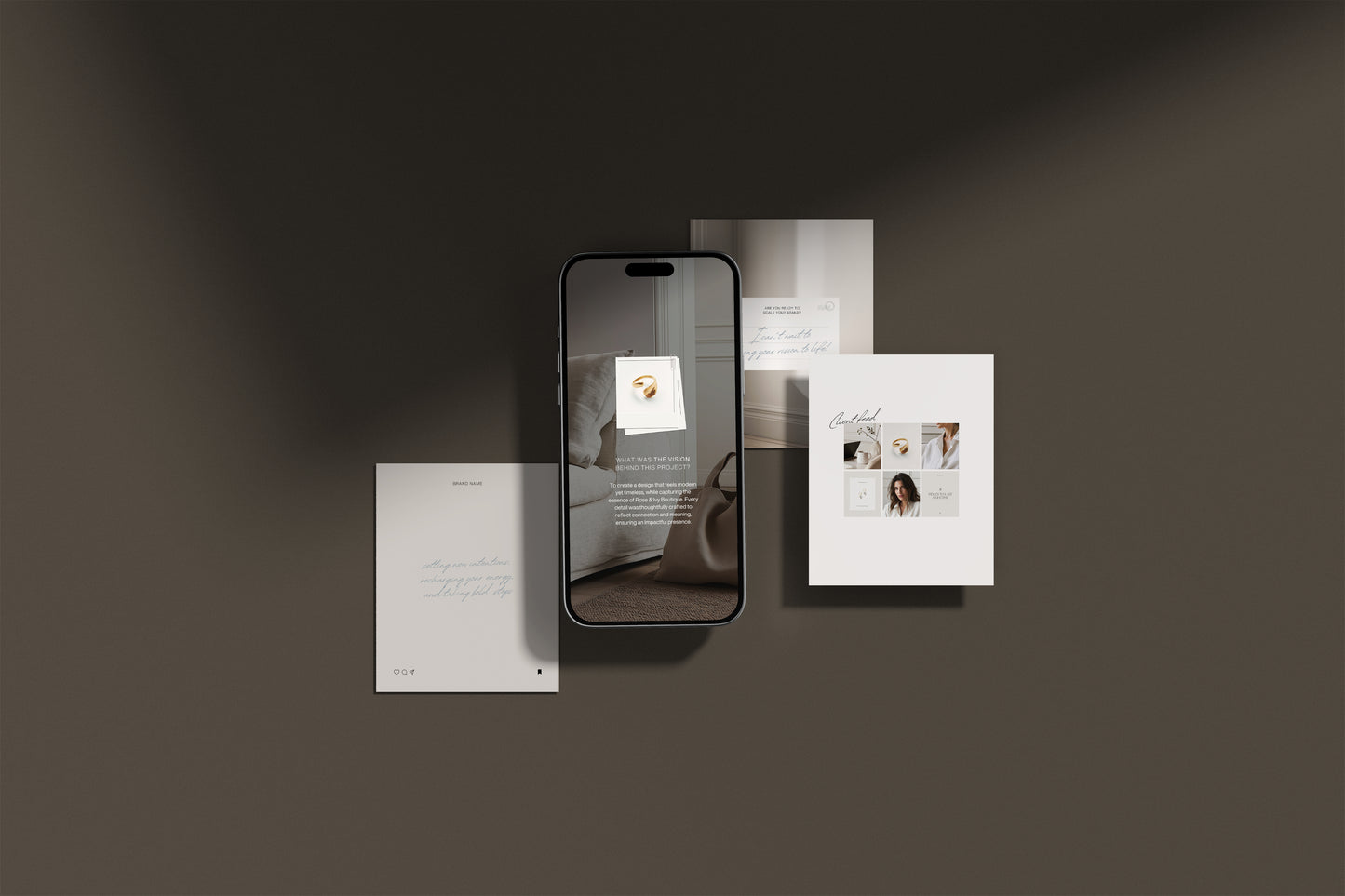 Instagram post templates portrait format, for social media managers freelancers. Carousel templates editable Canva.