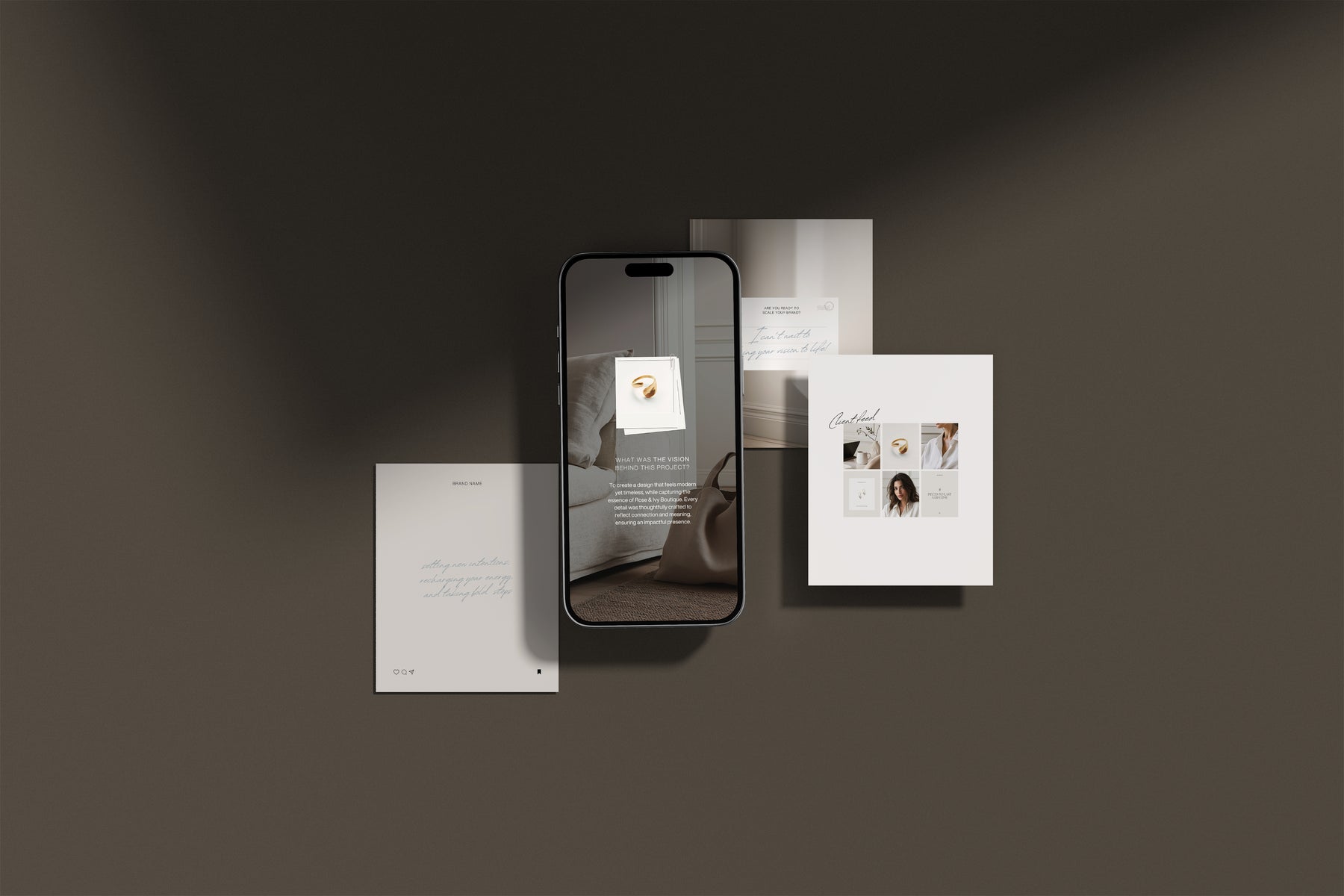 Instagram post templates portrait format, for social media managers freelancers. Carousel templates editable Canva.