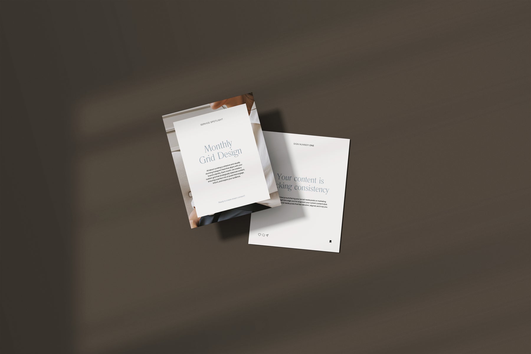 Instagram post templates portrait format, for social media managers freelancers. Carousel templates editable Canva.