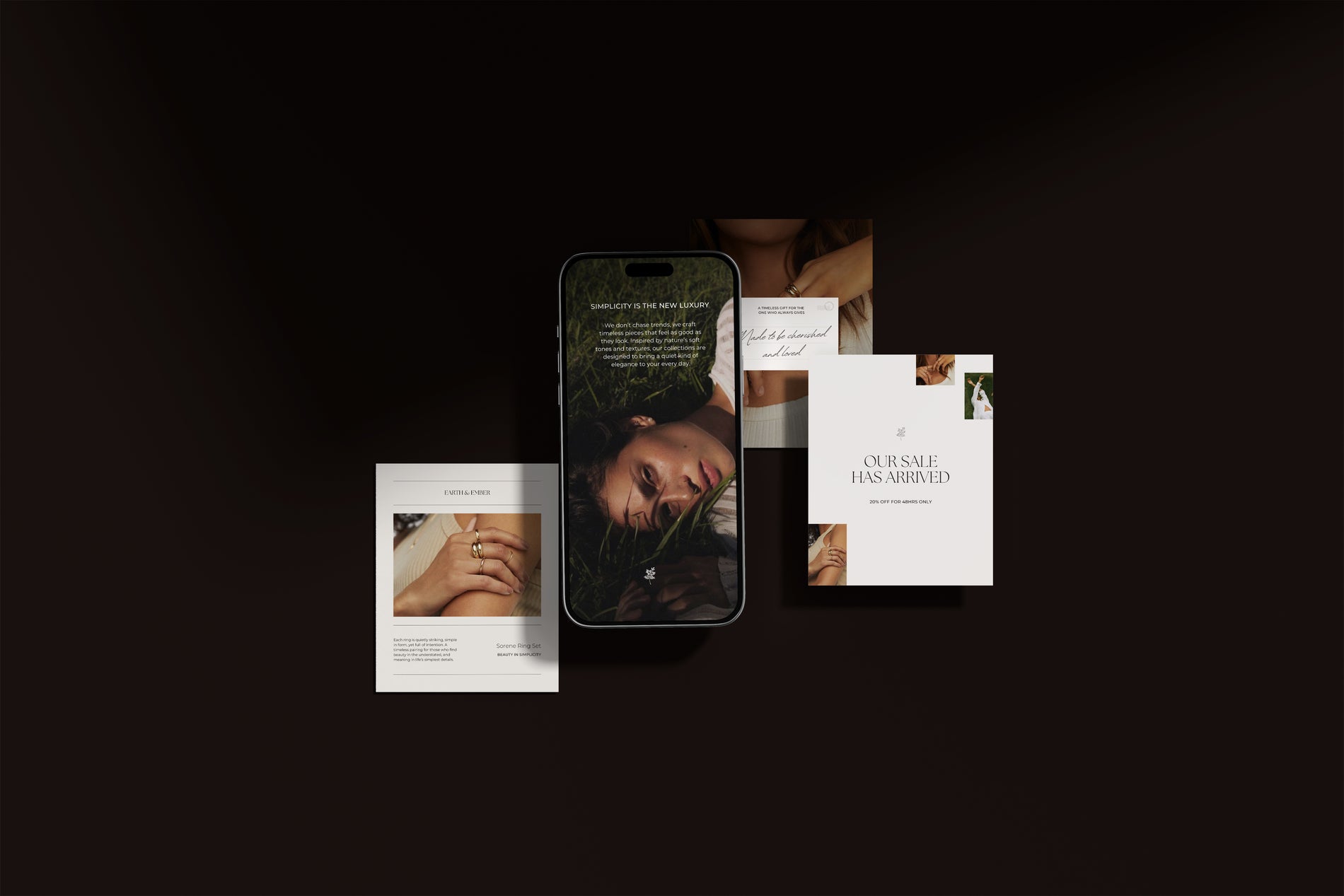 Jewellery Instagram Post Templates for Jewelry Business editable Templates in Canva for Social Media
