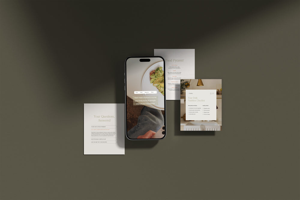 Instagram post and carousel templates for wellness brands, nutrition coaches, and self-care businesses. Aesthetic Canva templates designed for a cohesive Instagram grid layout. Editable and fully customisable social media template pack, perfect for wellness content, lifestyle brands, and content creators.