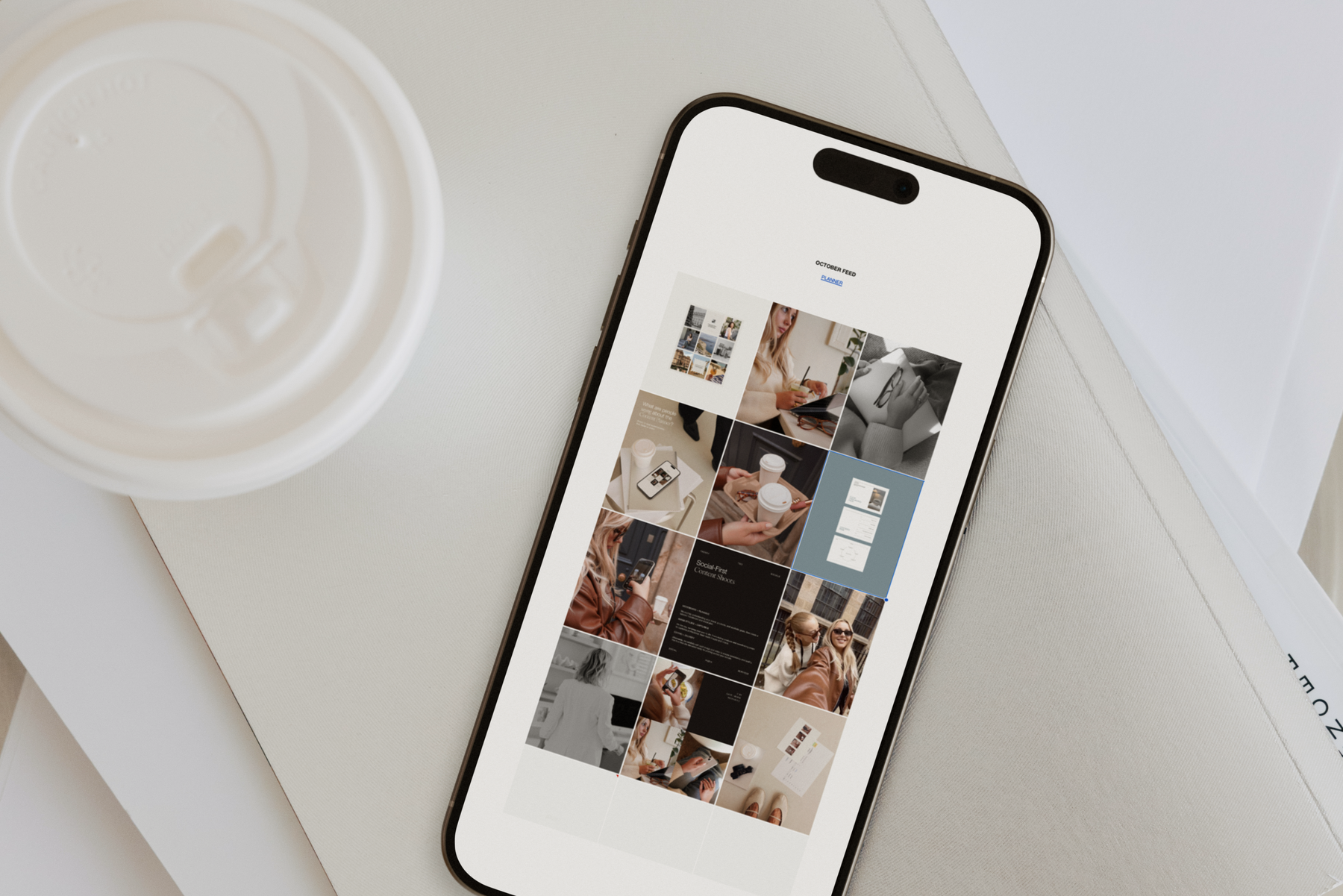 Best Social Media Content Planner 2026 — Google Sheets template for social media marketing, Instagram posts, content calendars, strategy planning, feed previews, and analytics.