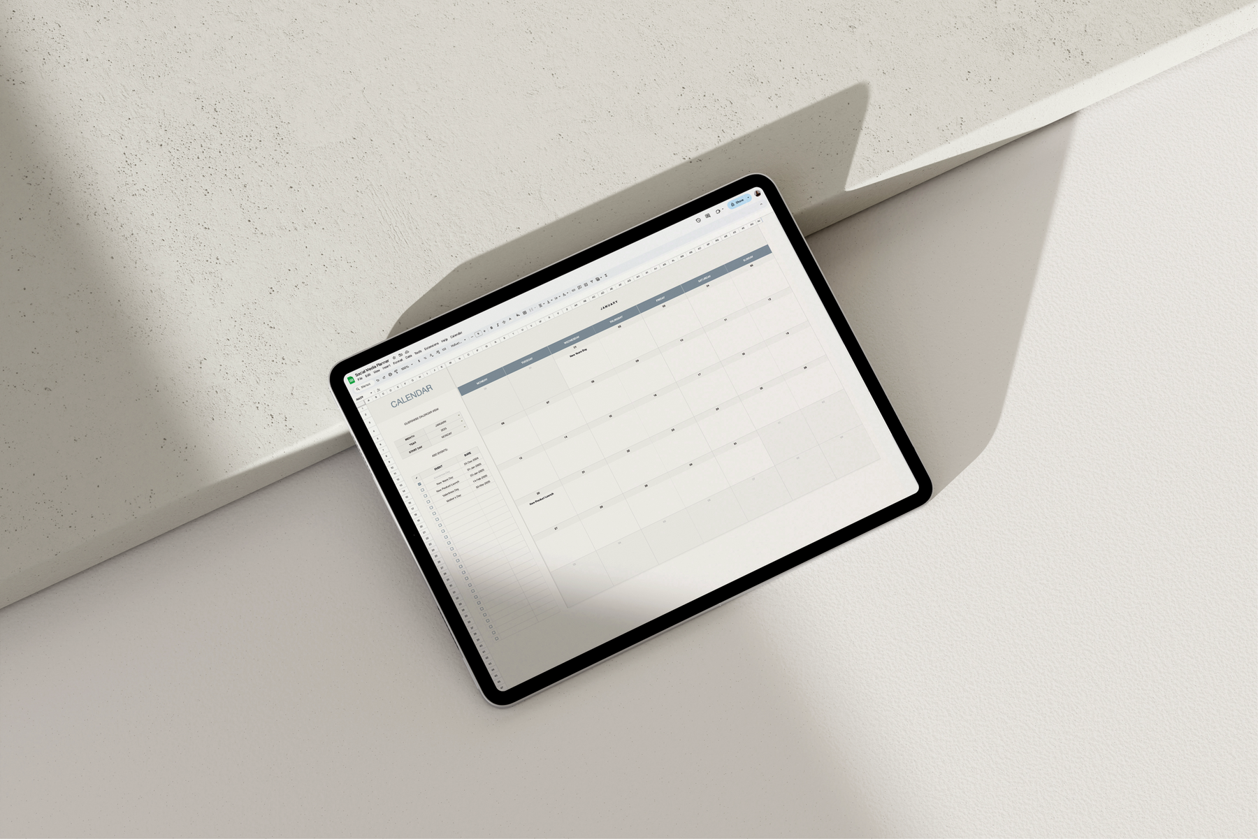 Best Social Media Content Planner 2026 — Google Sheets template for social media marketing, Instagram posts, content calendars, strategy planning, feed previews, and analytics.