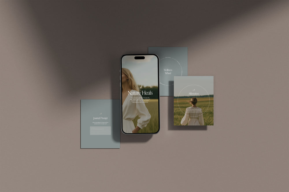 Instagram posts and carousel template designs for wellness brands and self-care businesses. Aesthetic Instagram grid layout perfect for social media templates in Canva. These Instagram post designs are ideal for wellness posts, wellness templates, and self care templates. Editable Instagram post template pack for content creators, coaches, and lifestyle brands.