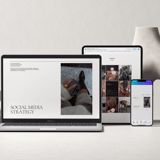 free canva template tutorial for social media marketing templates - strategy report portfolio proposal templates and more for social media managers