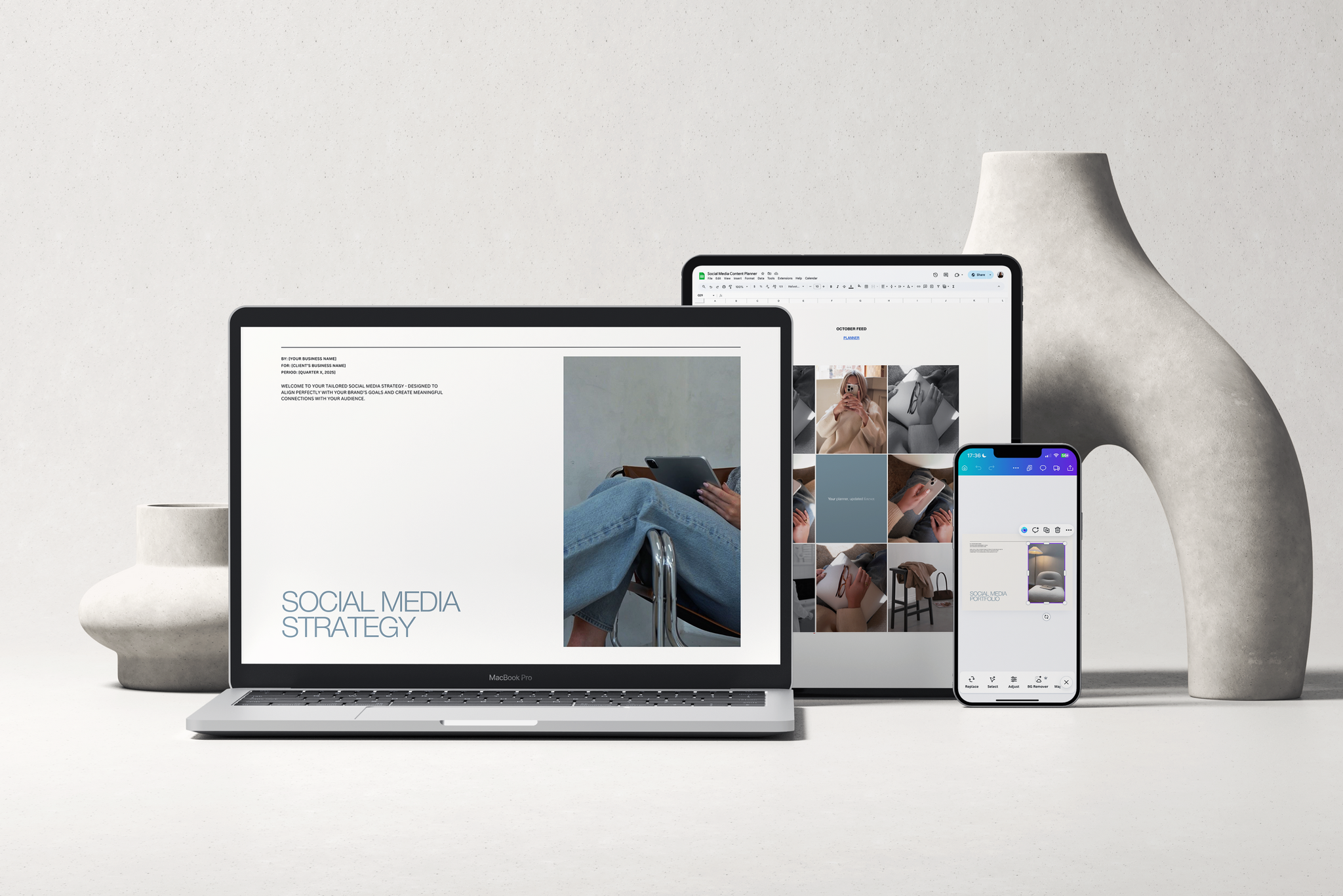 free canva template tutorial for social media marketing templates - strategy report portfolio proposal templates and more for social media managers